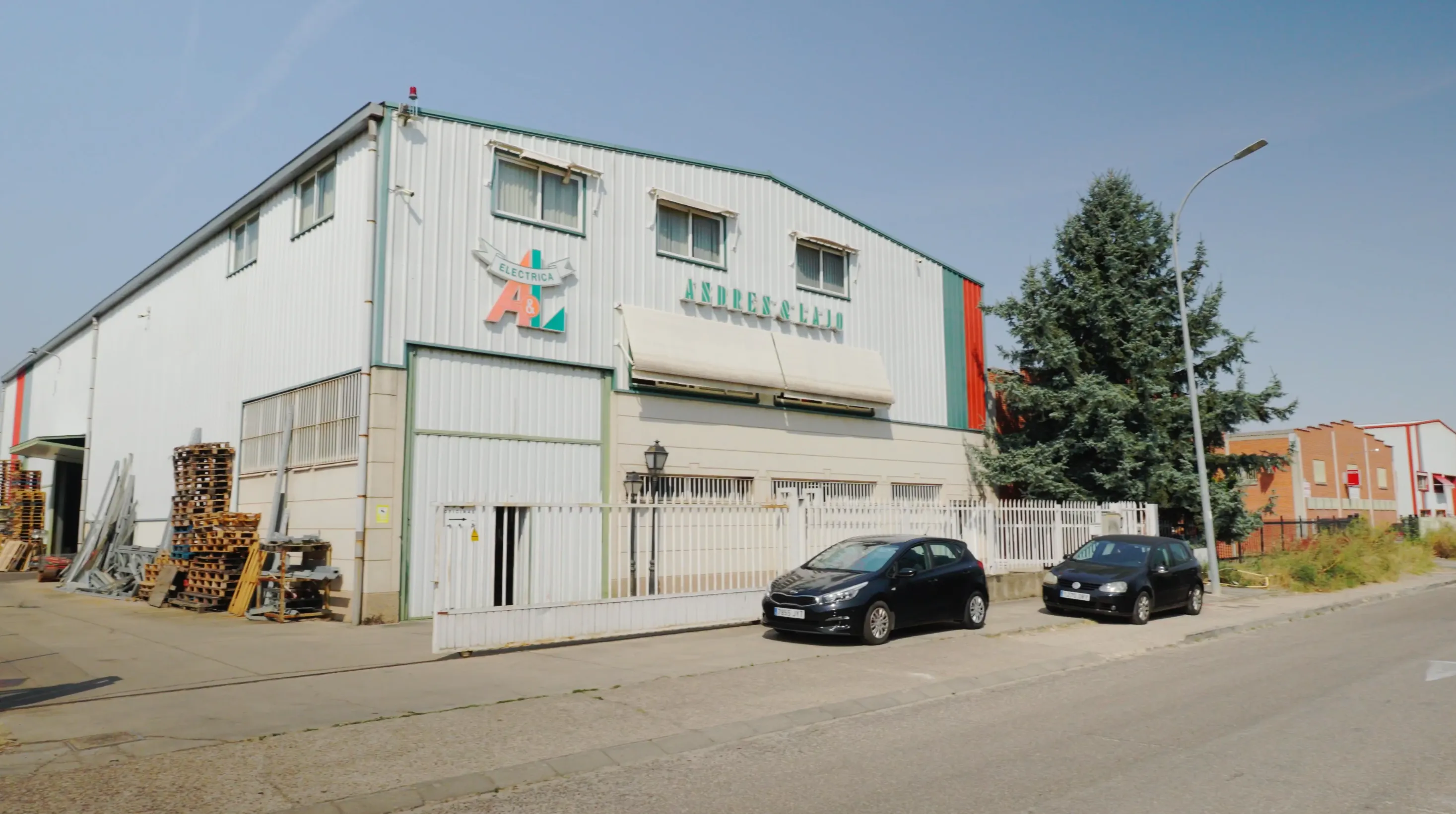Nave industrial de Andrés y Lajo S.A. en Palencia